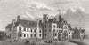 NORFOLK. The Norfolk County School, at Elmham 1874 old antique print picture