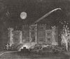 IRELAND. Festivities at Birr Castle, (Earl of Rosse) 1863 old antique print