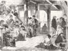 KENT. The lower jetty, Margate 1859 old antique vintage print picture