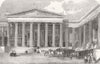 LONDON. Tomb of Mausolus at British Museum 1859 old antique print picture