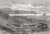 DEVON. take of Herrings at Exe 1873 old antique vintage print picture
