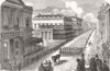 LONDON. Funeral of the late Duke of Wellington 1852 old antique print picture