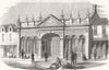 HANTS. Aldershot new market 1859 old antique vintage print picture