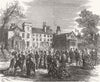 WALES. Prince of Wales at Penrhos, nr Holyhead 1873 old antique print picture
