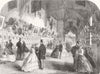 STAFFS. Alton Towers. Wedgwood, Burslem. Gallery 1865 old antique print