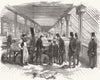 ARTISTS. Royal visit to Day's Lithographers 1856 old antique print picture