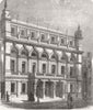 HAMPSHIRE. Hartley Institute, Southampton 1862 old antique print picture