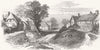 WARCS. Farm workers strike. Stoneleigh 1872 old antique vintage print picture