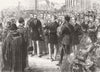 LANCS. Prince Arthur opening Sefton Park, Liverpool 1872 old antique print