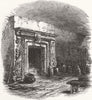 ESSEX. Tilbury Ft. Room, main gate House 1868 old antique print picture