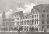 LONDON. Gt Eastern Station, Liverpool St 1875 old antique print picture