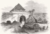 ESSEX. Views of Tilbury Ft Essex. Sallyport 1868 old antique print picture