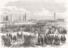 IRELAND. Fenian Amnesty meeting, Cabra, near Dublin 1869 old antique print