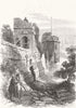CHESHIRE. Prince of Wales, Chester. Water-Tower 1869 old antique print picture