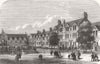 LONDON. Spurgeon's Orphanage, Stockwell 1869 old antique vintage print picture