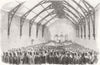 MASSACHUSETTS. Boston Election-mtg, Corn Exchange 1856 old antique print