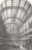 LONDON. Hop Exchange. new Hop & Malt Exchange 1867 old antique print picture
