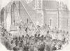 MIDDX. keystone of Crimean Memorial Chapel, Harrow 1856 old antique print
