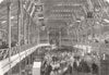 NOTTINGHAMSHIRE. Nottingham & Midlands Industrial Exhibition 1865 old print