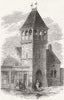 KENT. The Sailors' Club, Margate 1865 old antique vintage print picture