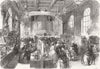 BERKS. Reading Industrial Exhibition 1865 old antique vintage print picture