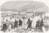 IRELAND. Fenian Rising. Tipperary troops. Rossmore Bridge 1867 old print