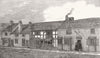 WARCS. Stratford-upon-Avon. Shakespeare's House 1847 old antique print picture