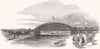 NORFOLK. Viaduct across the Ouse 1847 old antique vintage print picture