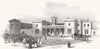 CAMBS. The station at Ely 1847 old antique vintage print picture