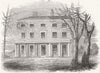 LONDON. Asylum for Idiots, Park House, Highgate 1849 old antique print picture