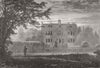 KENT. Charles Dickenss House, Gad's Hill 1870 old antique print picture