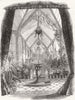 ISLE OF WIGHT. Conservatory, St Clare 1862 old antique vintage print picture