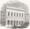 LONDON. Museum of Economic Geology, Piccadilly 1848 old antique print picture