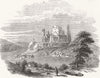 IRELAND. The Rock of Cashel 1848 old antique vintage print picture