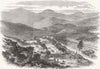 SCOTLAND. Baile'n Oir, Kildonan 1869 old antique vintage print picture