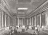 YORKS. The new Masonic Hall, York 1863 old antique vintage print picture