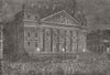 LONDON. Illumination of Mansion House 1863 old antique vintage print picture