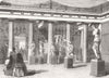 LONDON. Greek Ct, Crystal Palace, Sydenham 1854 old antique print picture
