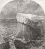 SCOTLAND. The Cave of Fingal, Staffa 1856 old antique vintage print picture