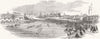 LANCASHIRE. Manchester Regatta 1844 old antique vintage print picture