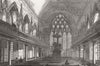 CAMBS. Ely Chapel, Holborn 1874 old antique vintage print picture