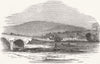 SCOTLAND. Royal entry into Blair Athol 1844 old antique vintage print picture
