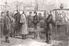 IOW. Art exhibition, Ryde, Princess Beatrice, Mayor c1881 old antique print