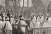 NEWCASTLE. Church Congress, St Nicholas Church 1881 old antique print picture