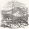 SCOTLAND. Albert, Lord Glenlyon Deer-Stalking, Athol 1844 old antique print