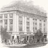 LONDON. -New Coventry St 1845 old antique vintage print picture