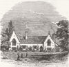 SURREY. Sutton Courtney Abbey 1848 old antique vintage print picture