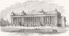 LONDON. 5th prize design war office 1857 old antique vintage print picture