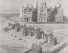 CAMBS. Cavendish College, Cambridge 1879 old antique vintage print picture