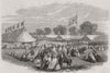 SOMT. West of England Agricultural Society, Clifton 1864 old antique print